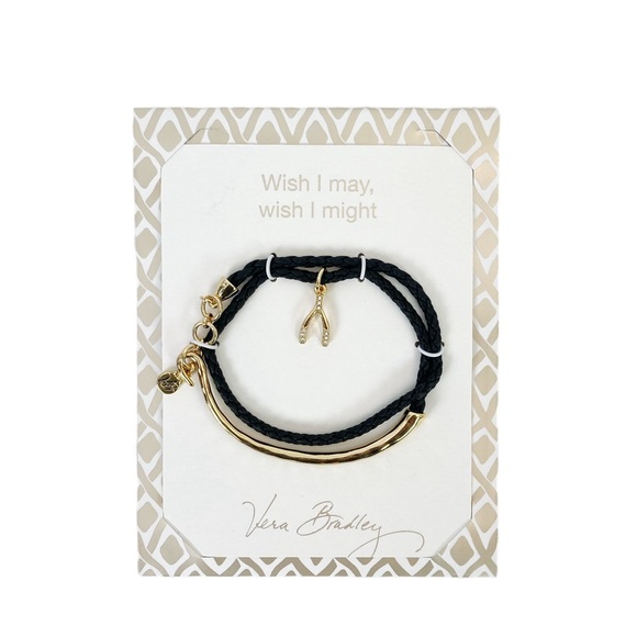 Vera Bradley Wish Bone Wrap Bracelet New - Picture 10 of 10